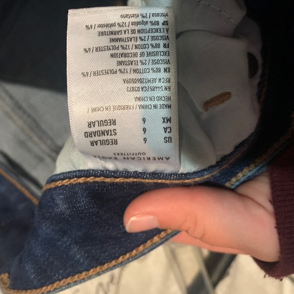 American eagle jeans size 6 never been worn - Picture 2 of 5